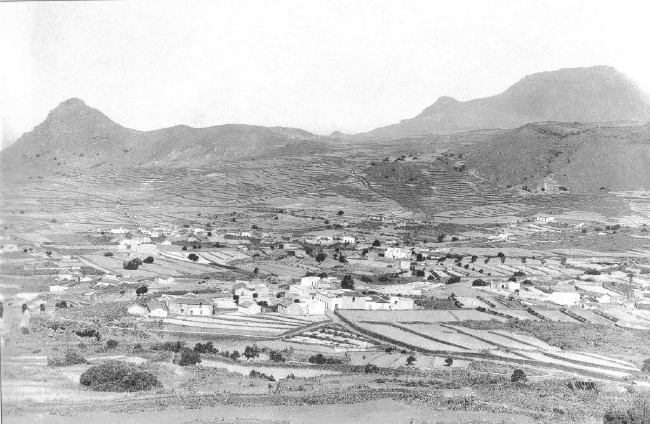 Valle de San Lorenzo. Arona. Hacia 1920